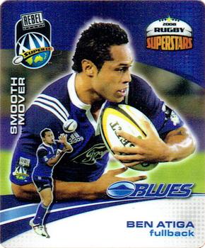 2008 Bluebird Foods Rugby Superstars #2 Ben Atiga Front